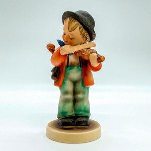 Vintage 1960's Goebel Hummel Figurine, LITTLE FIDDLER #4, TMK- 3, W. Germany